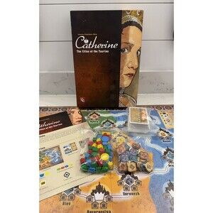 Catherine: Cities of the Tsarina Board Game Capstone Games 100% Complete